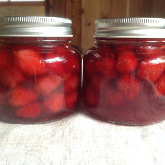 乙女のいちご瓶詰