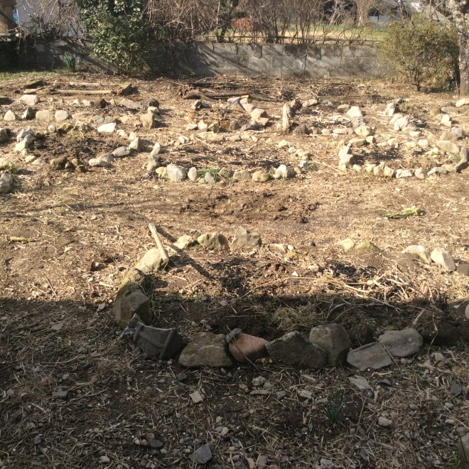Stone circle /Kitchen garden